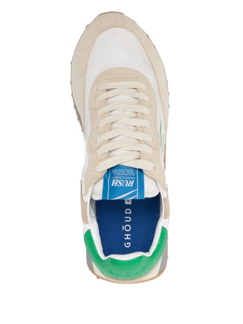 Blend Beige Sneakers With Textured Detailing