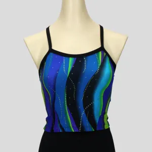 Blue Swirl Top