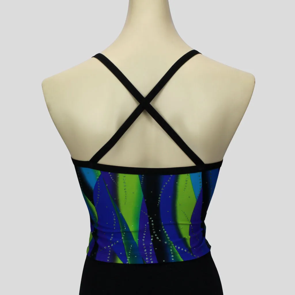 Blue Swirl Top