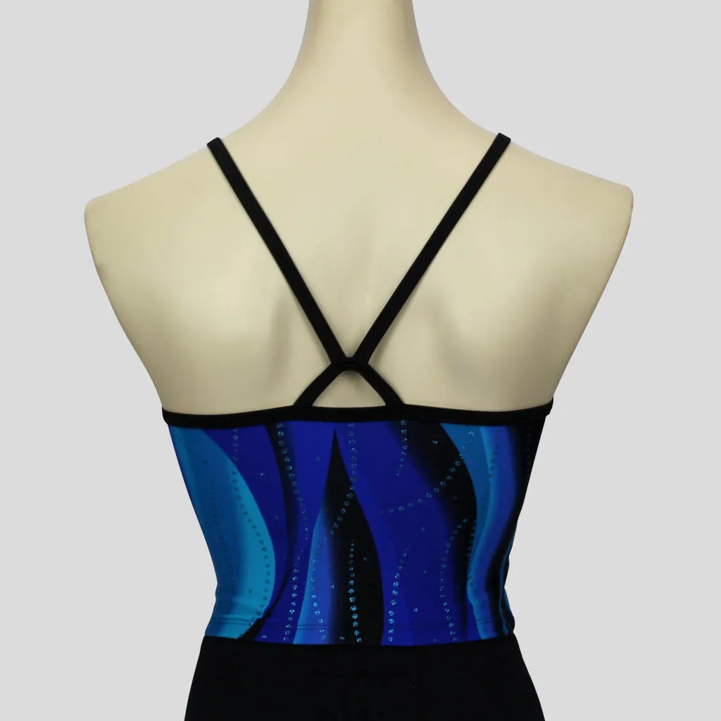Blue Swirl Top