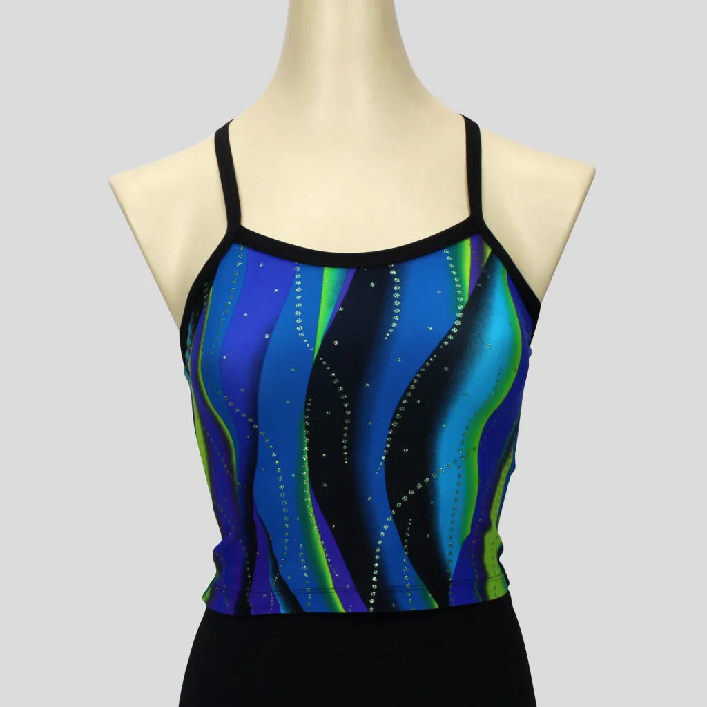Blue Swirl Top