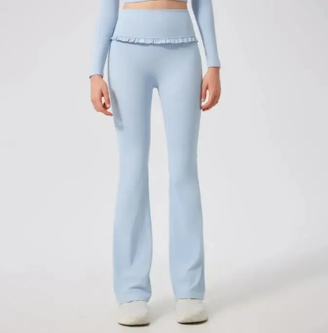 Blush Ruffle Activewear Set