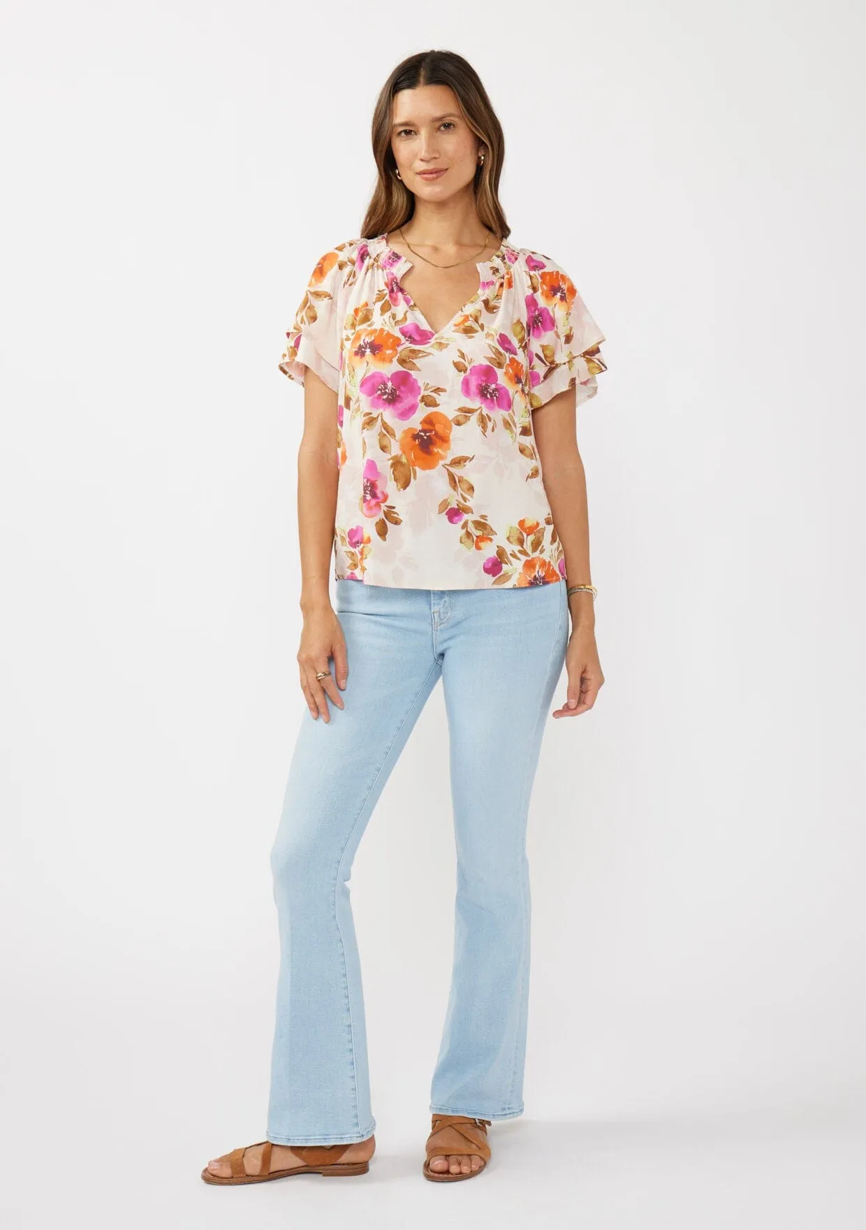 Blushing Meadow Top
