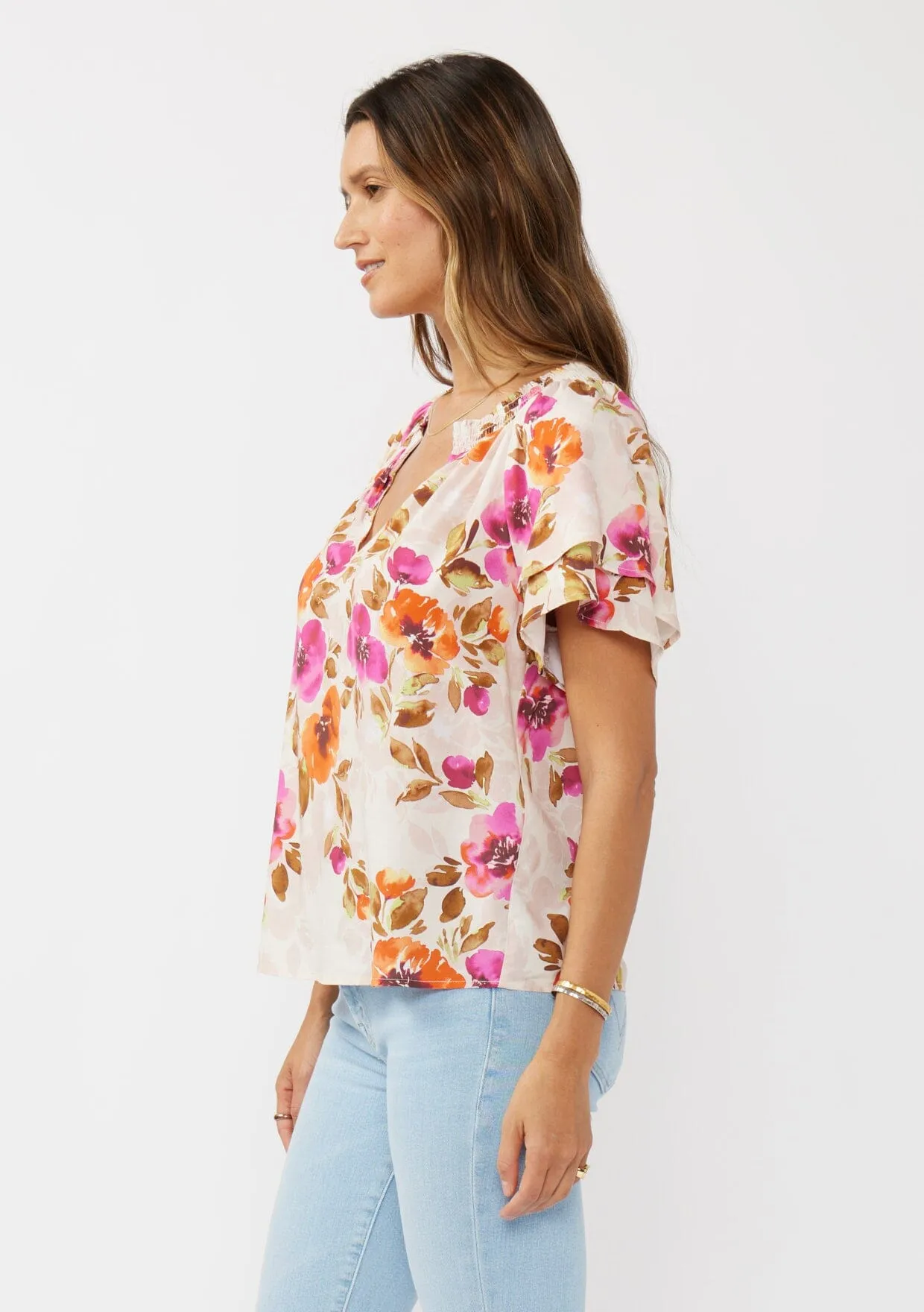 Blushing Meadow Top