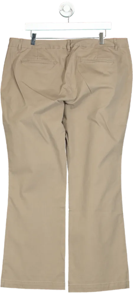 Boden Beige Women's Trousers UK 20R
