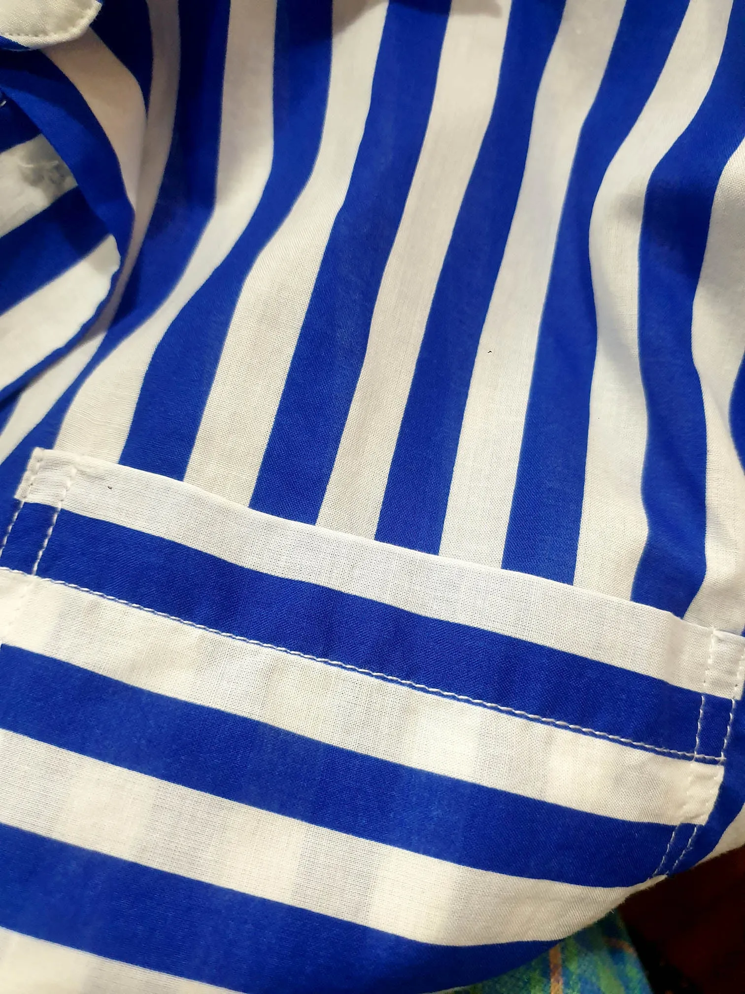 Bohemian Traders striped shirt size 1, best fits 20-22