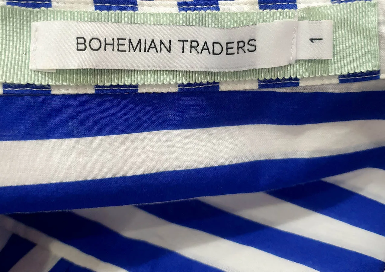 Bohemian Traders striped shirt size 1, best fits 20-22