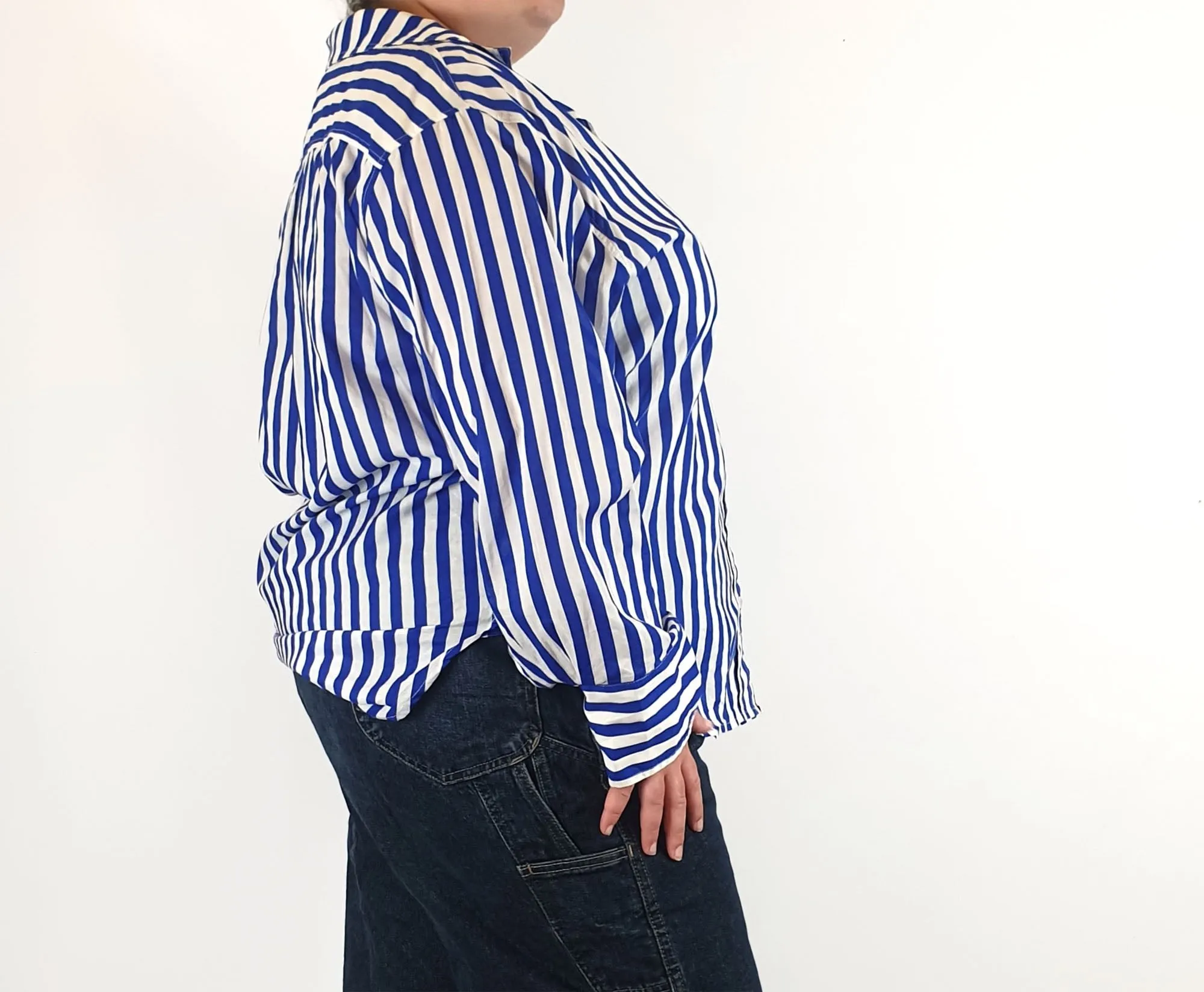 Bohemian Traders striped shirt size 1, best fits 20-22