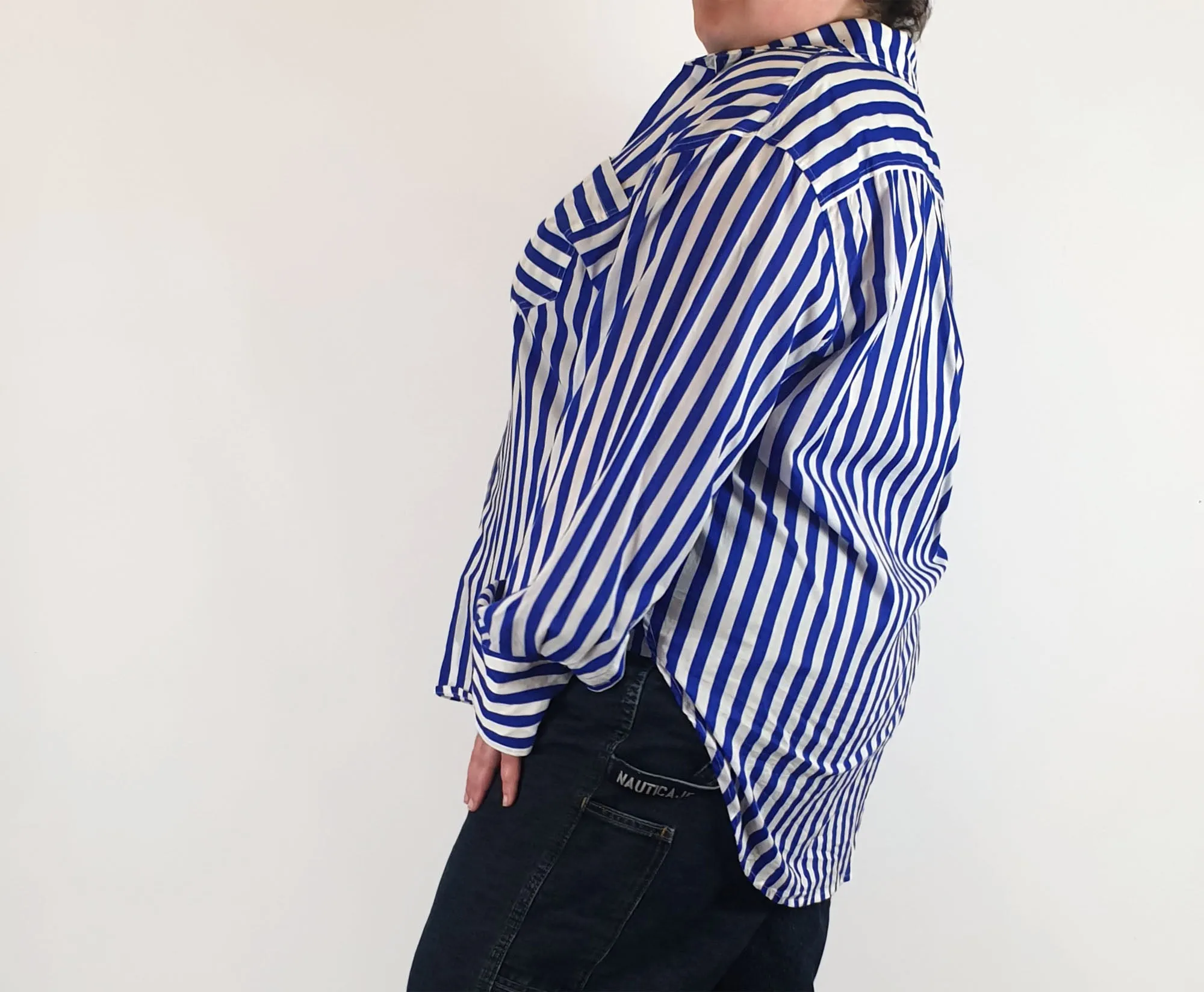 Bohemian Traders striped shirt size 1, best fits 20-22