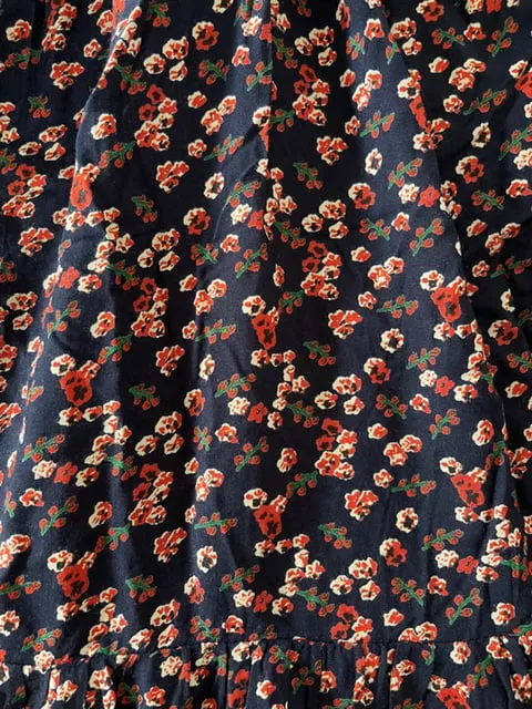 Bridie Vintage-Inspired Floral Short Dress