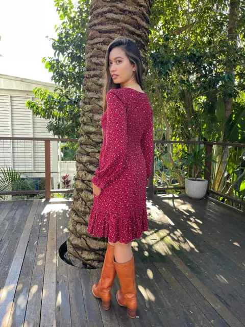 Brooklyn Vintage-Inspired Floral Dress