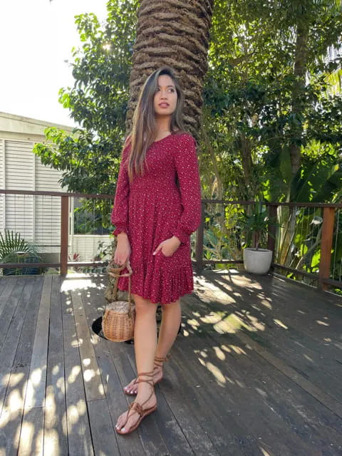 Brooklyn Vintage-Inspired Floral Dress