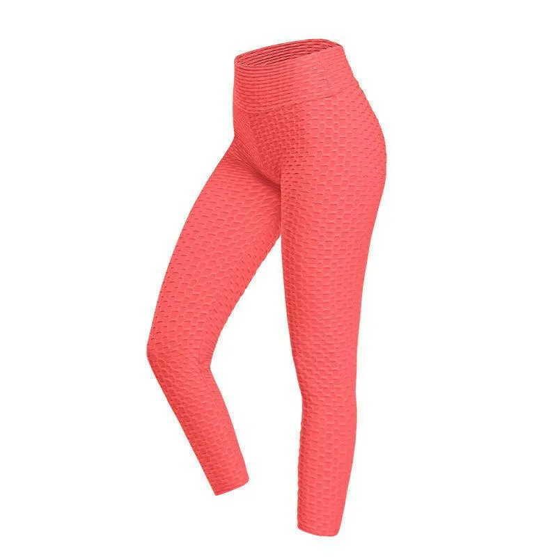Bubble High Waist Yoga Leggings
