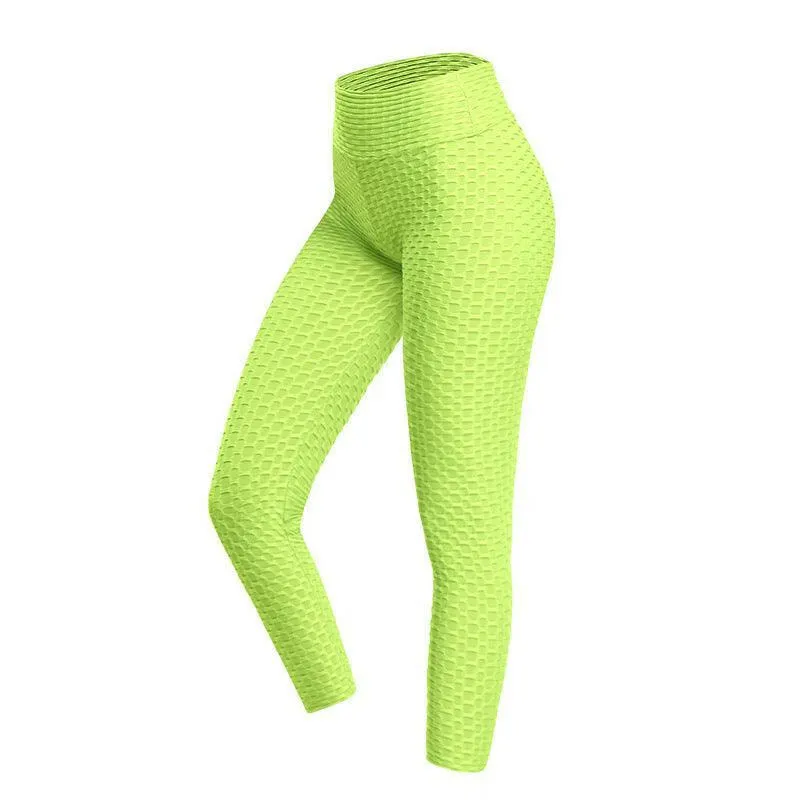 Bubble High Waist Yoga Leggings