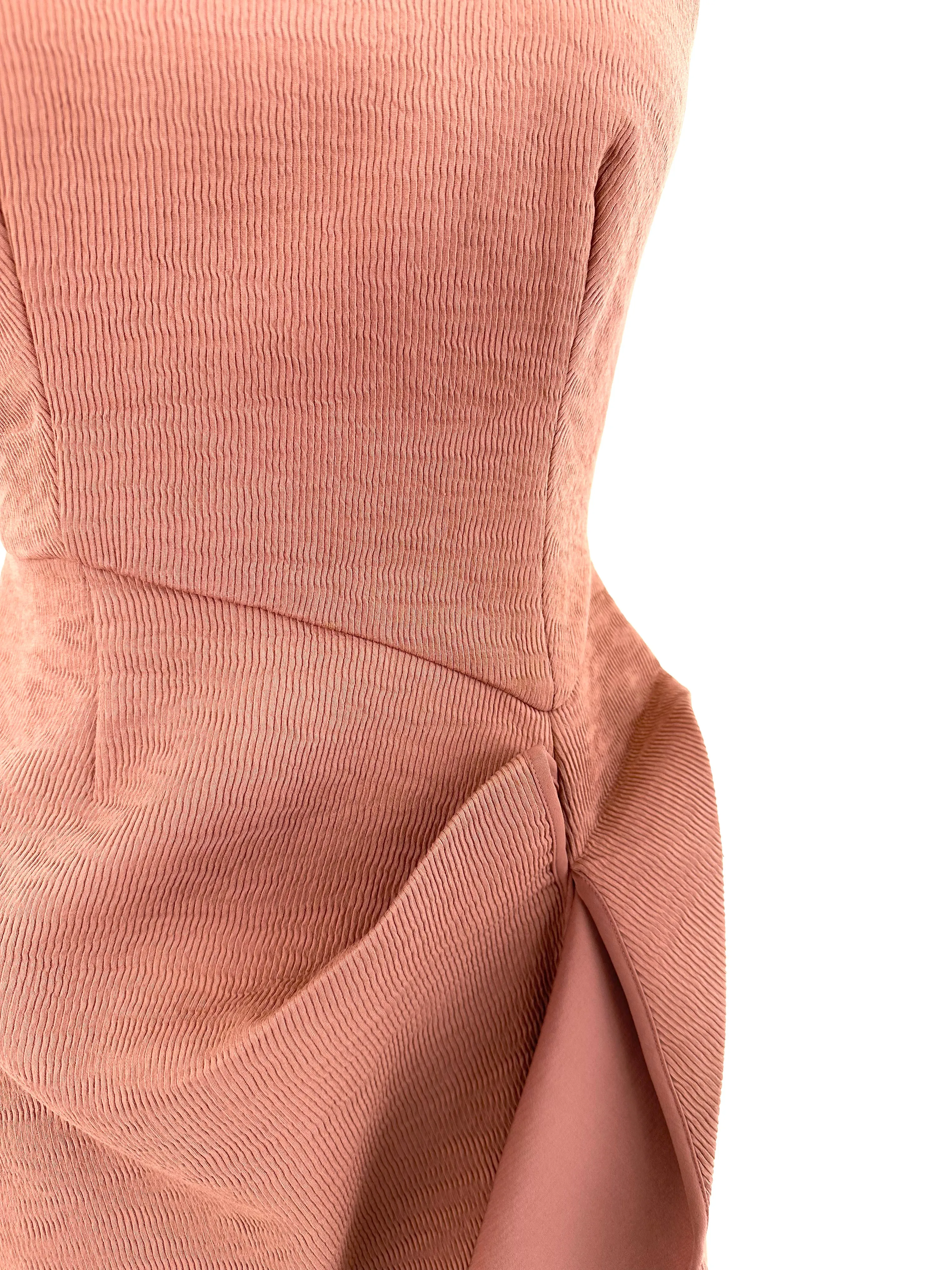 C/ MEO Collective Asymmetrical Gathered Dress