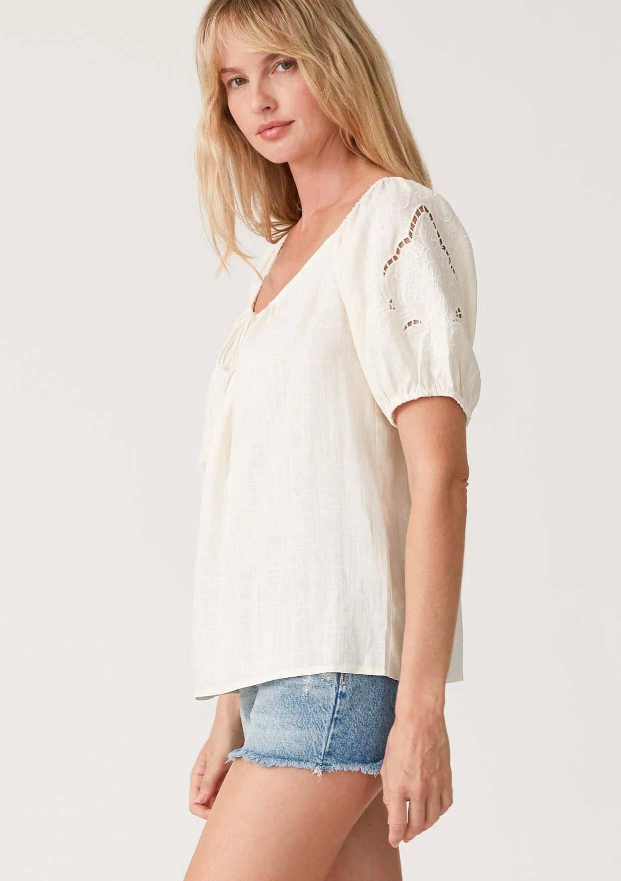 Calla Embroidered Top