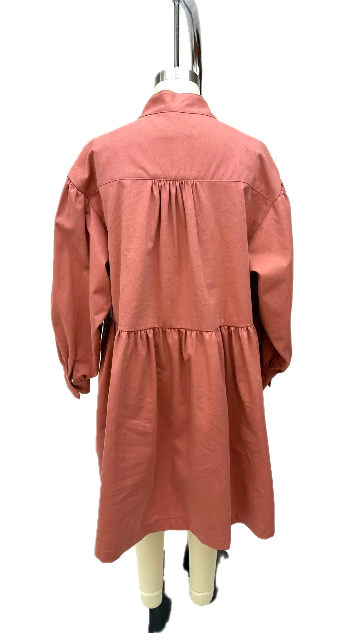 Carleen Poet Sleeve Smock Dress