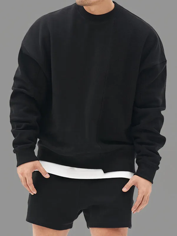 Casual Crewneck Sweatshirt