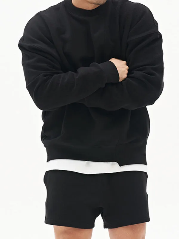 Casual Crewneck Sweatshirt