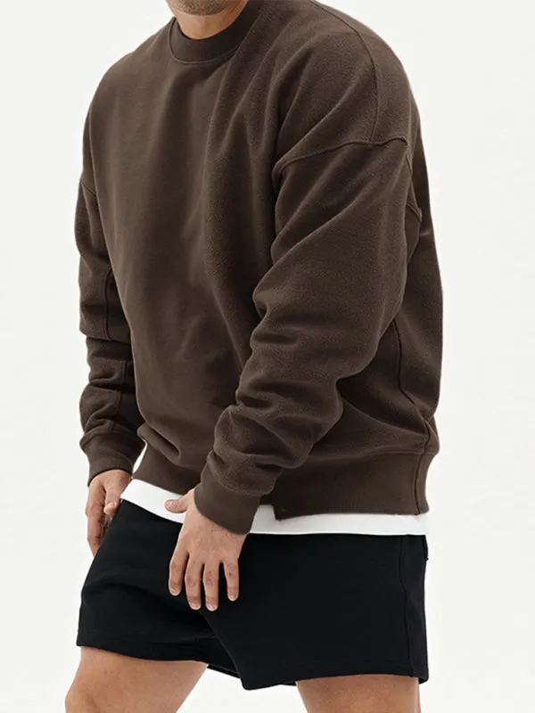 Casual Crewneck Sweatshirt