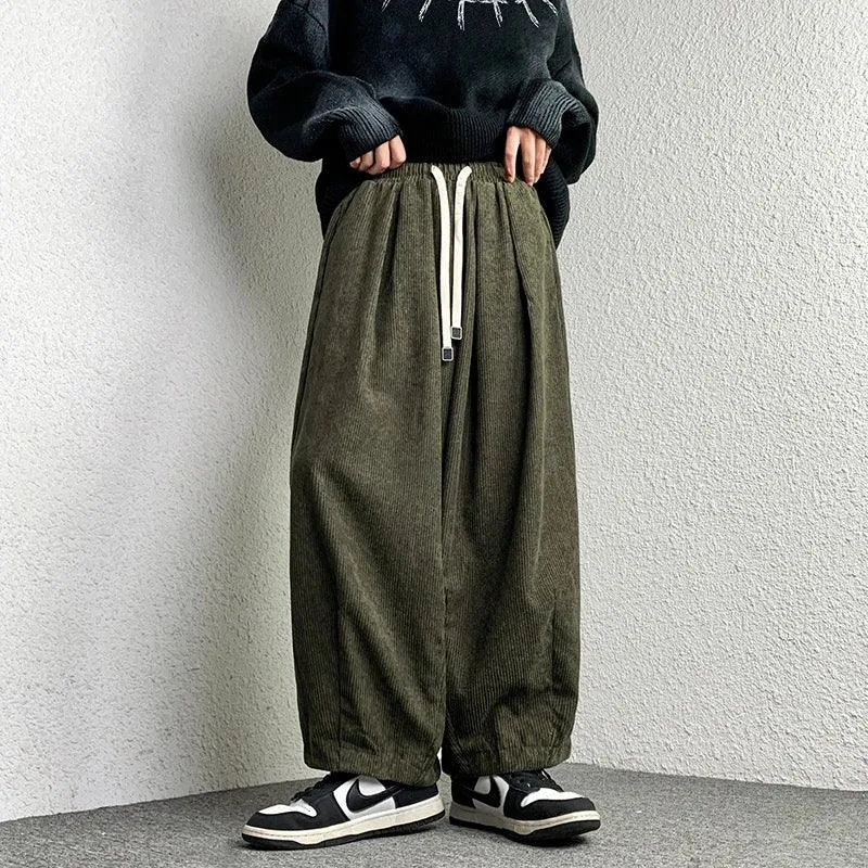 Casual Solid Oversize Harem Pant