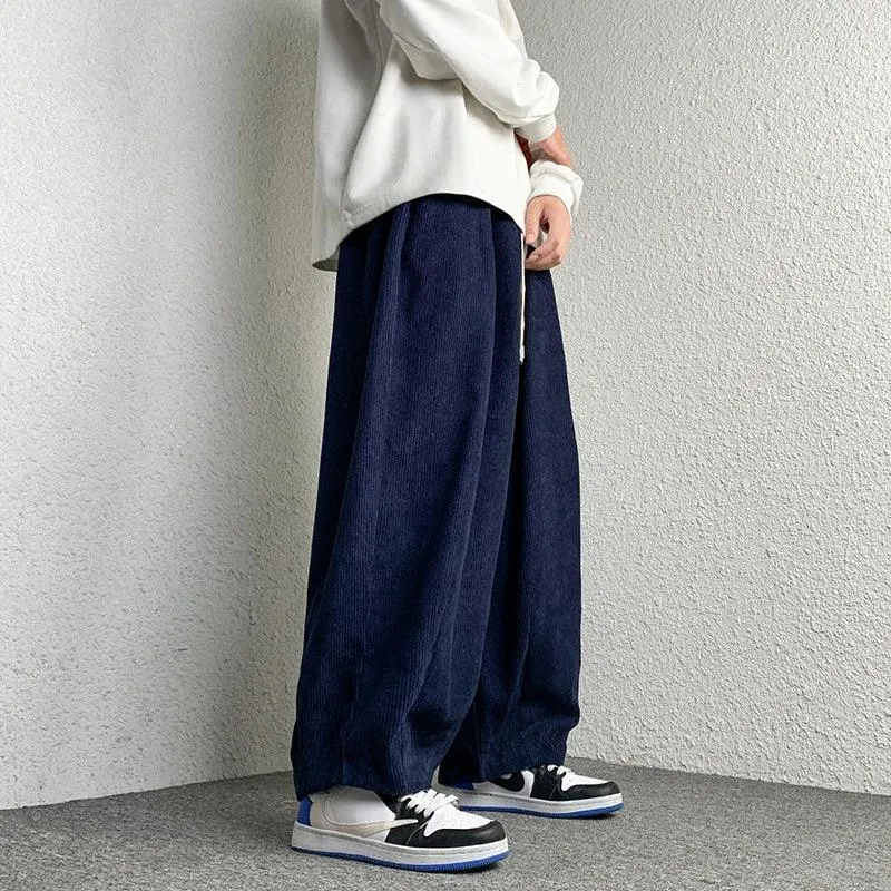 Casual Solid Oversize Harem Pant
