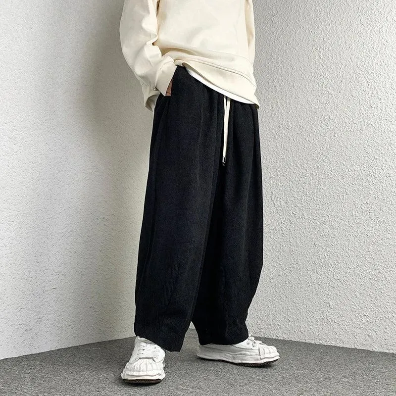 Casual Solid Oversize Harem Pant