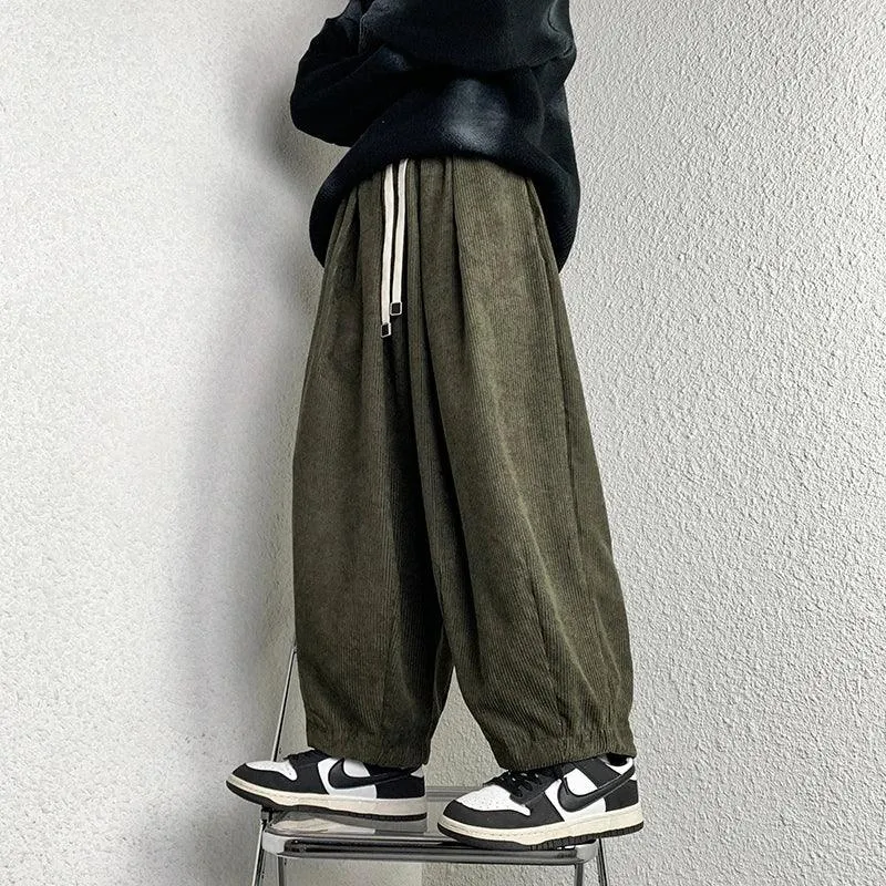 Casual Solid Oversize Harem Pant