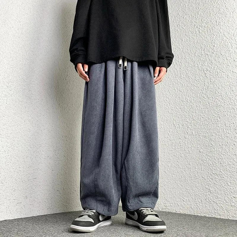 Casual Solid Oversize Harem Pant