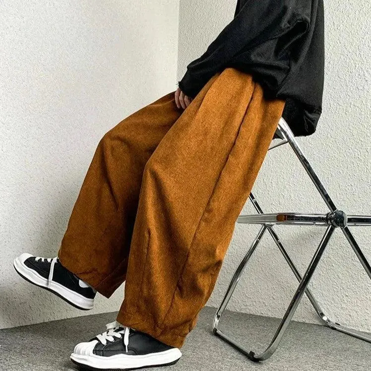 Casual Solid Oversize Harem Pant