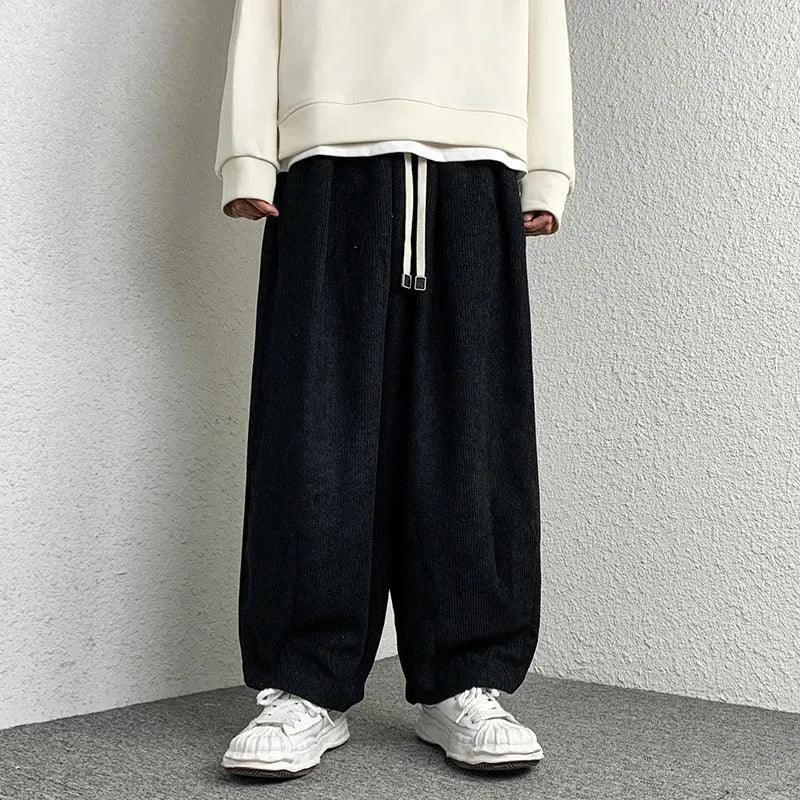 Casual Solid Oversize Harem Pant