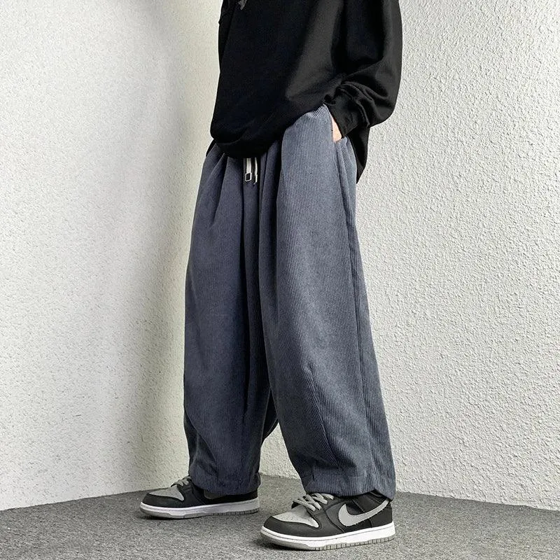 Casual Solid Oversize Harem Pant