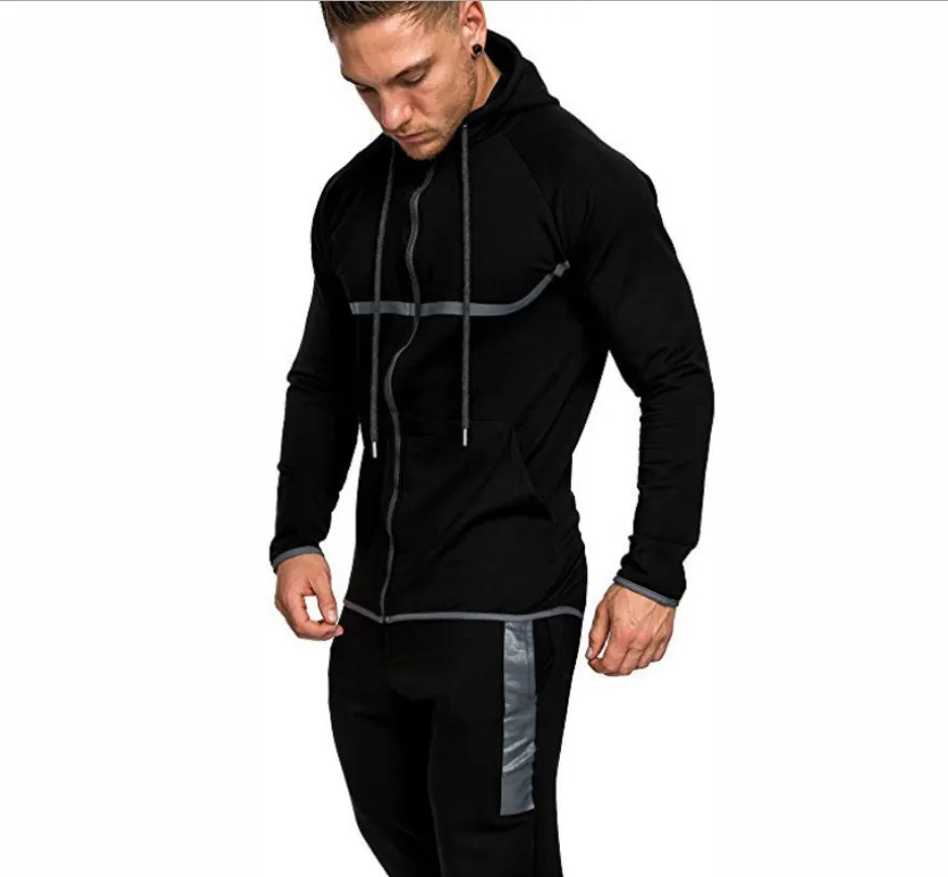 Casual Sporty Zip-Up Hoodie