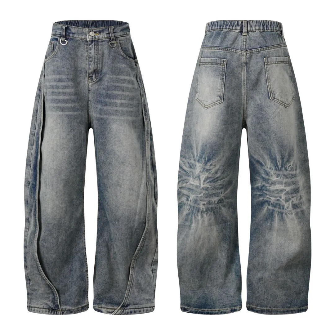 Casual Washed Y2K Baggy Jean
