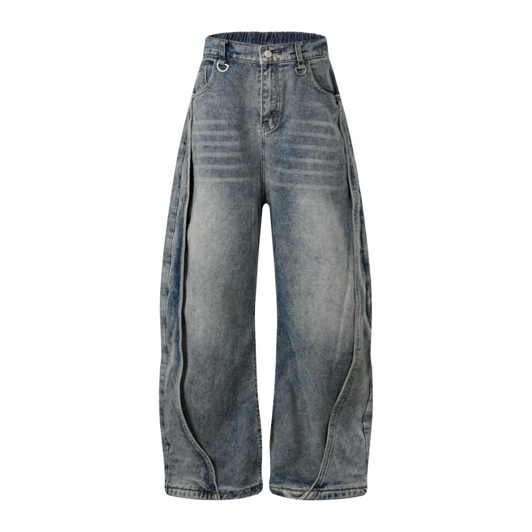 Casual Washed Y2K Baggy Jean