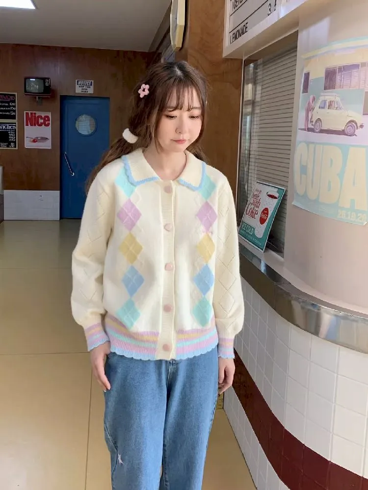 cat embroidered casual jeans