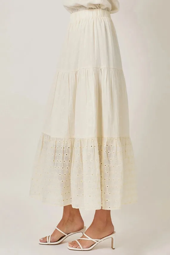 Chamberlain Eyelet Skirt