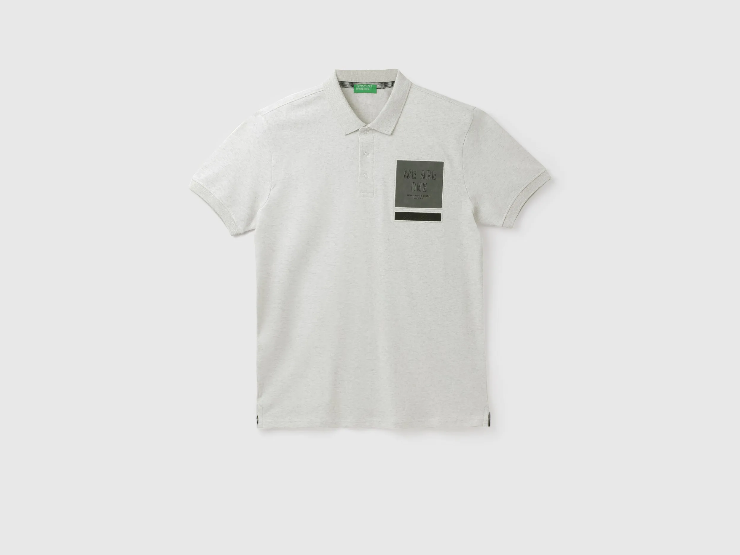 Chest Badge Polo Collar T-Shirt