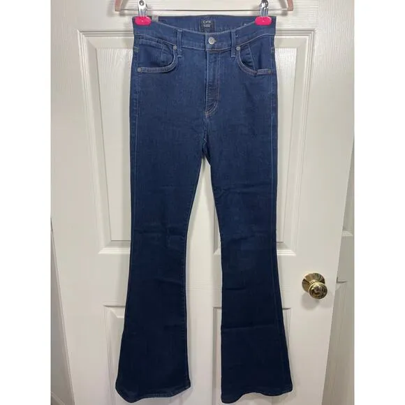 Citizens of Humanity COH Fleetwood High Rise Flare Jeans Dark Wash Size 27 / 4