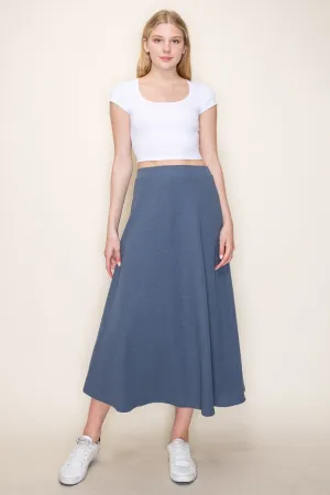 Cloudy Knit Maxi Skirt