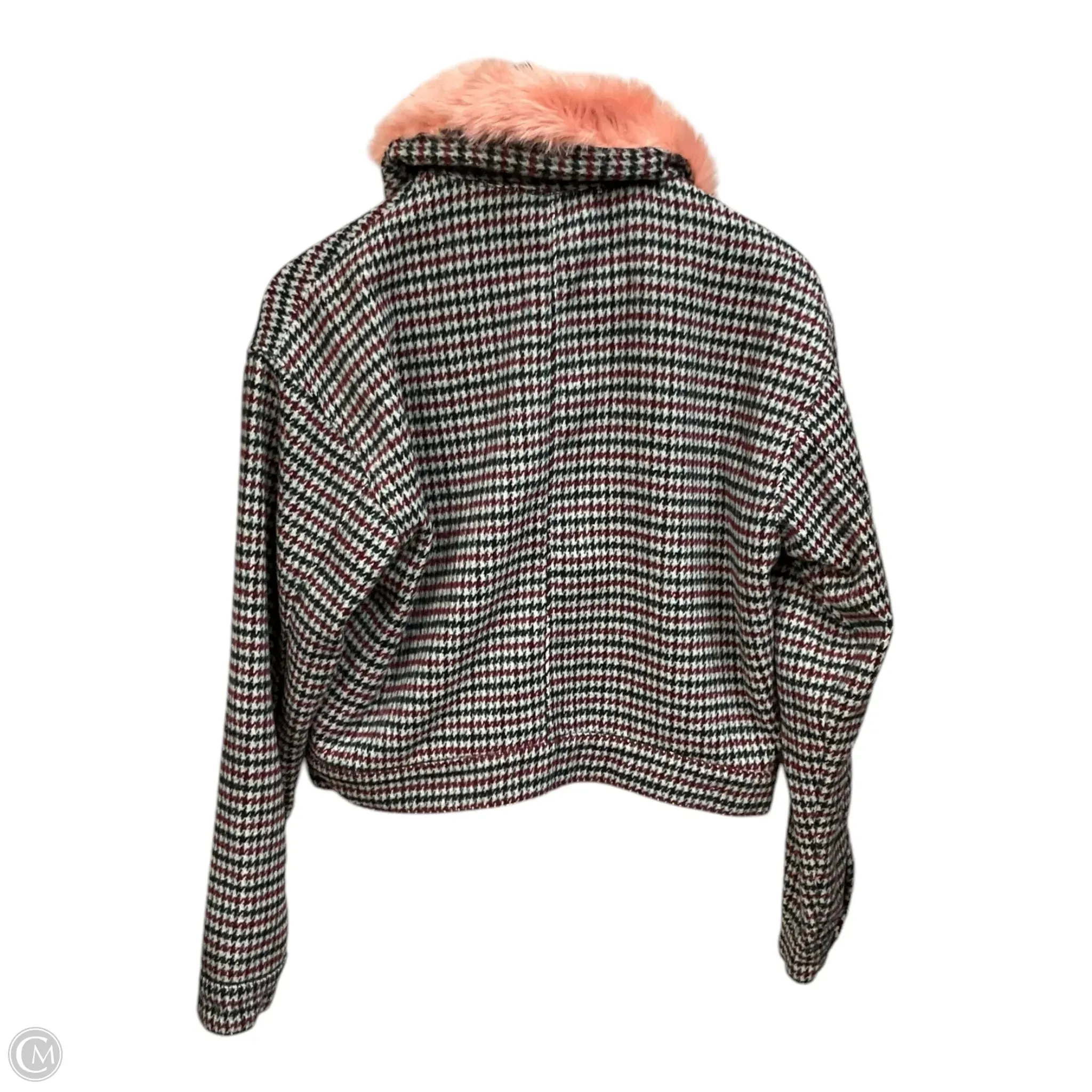 Coat Faux Fur & Sherpa By Urban Outfitters In Pink, Size: M