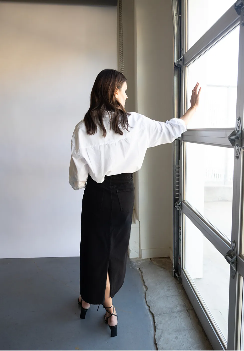 Column Skirt - Black