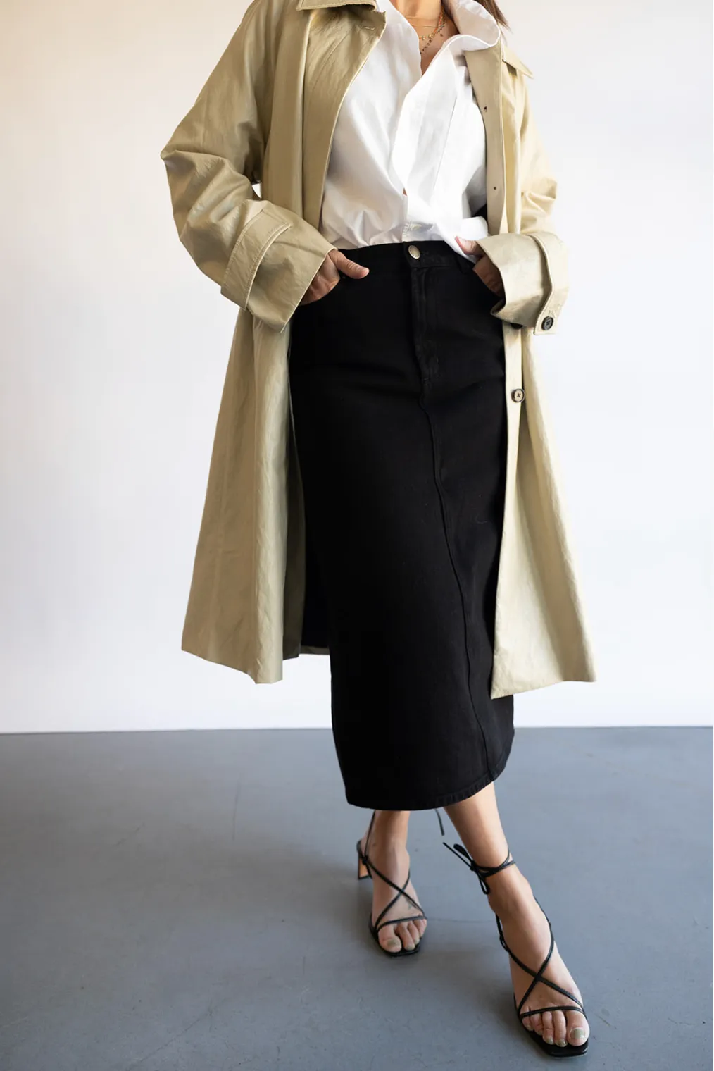 Column Skirt - Black