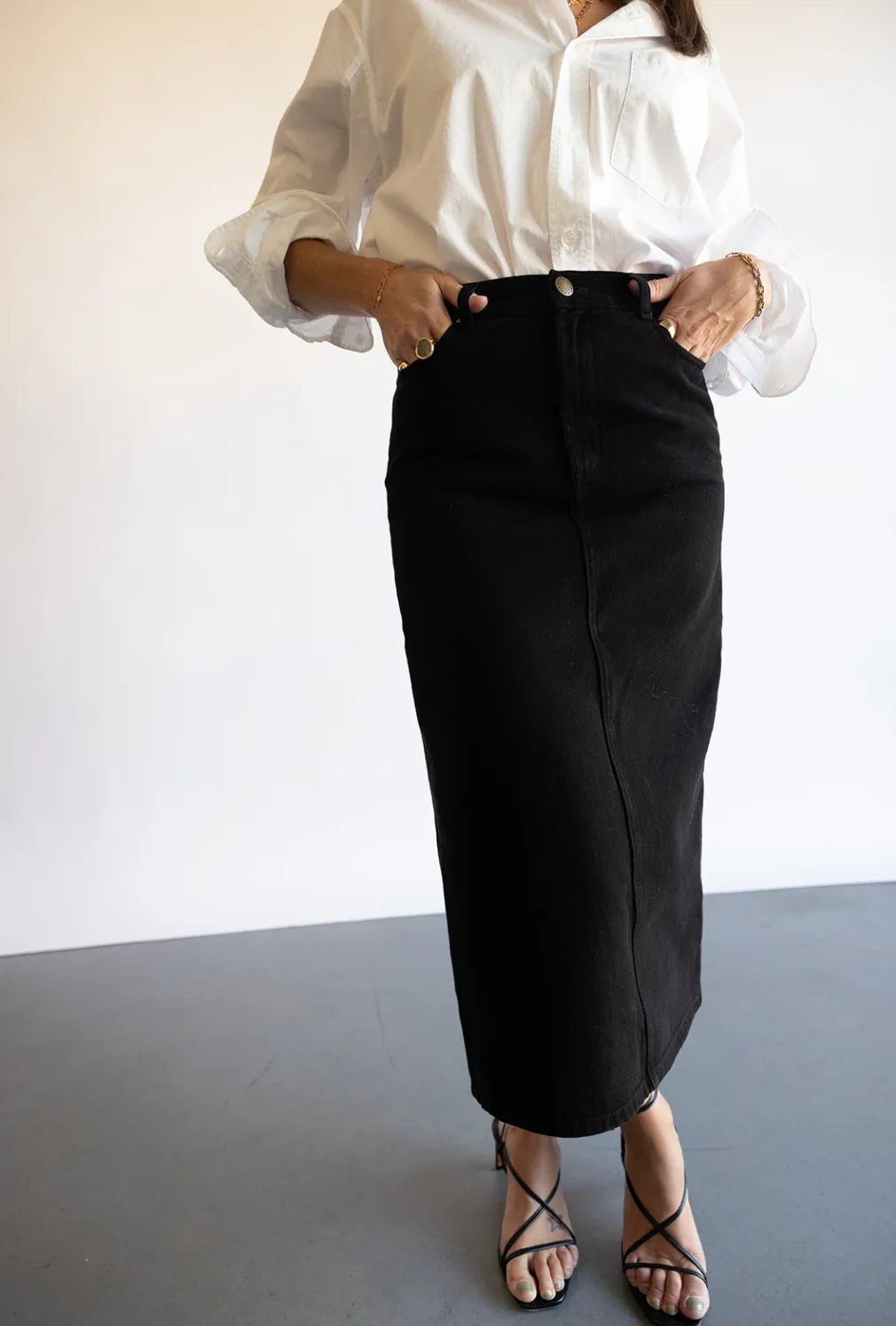 Column Skirt - Black