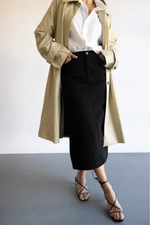 Column Skirt - Black