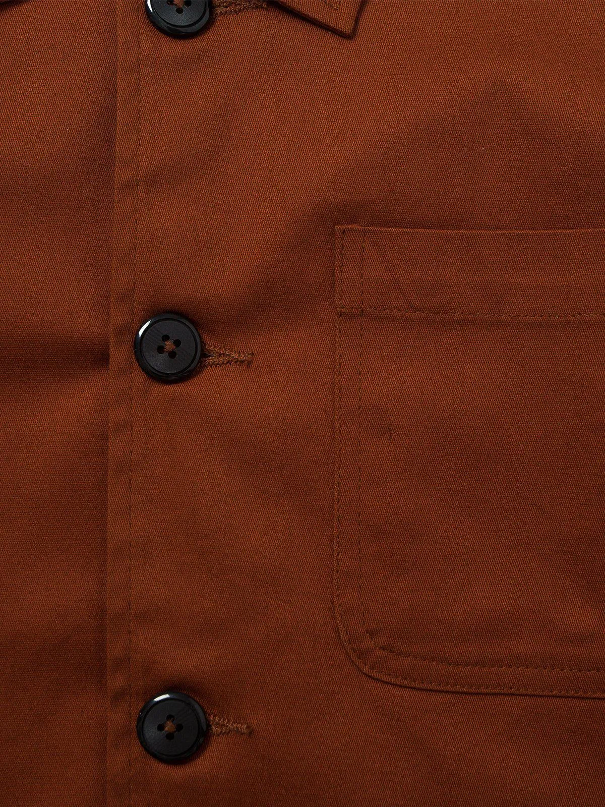 Contentment. Twill Terracotta Shacket
