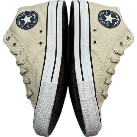 Converse Chuck Taylor All Star Malden Street Mid Ivory Shoe Mens Sz 11 A09458F