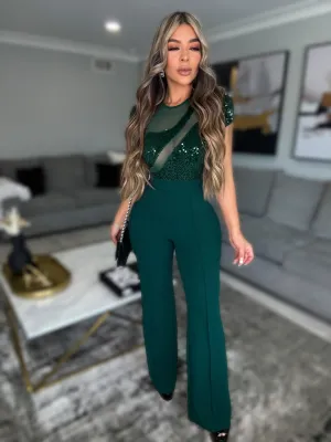 Coralia Jumpsuit (Green)