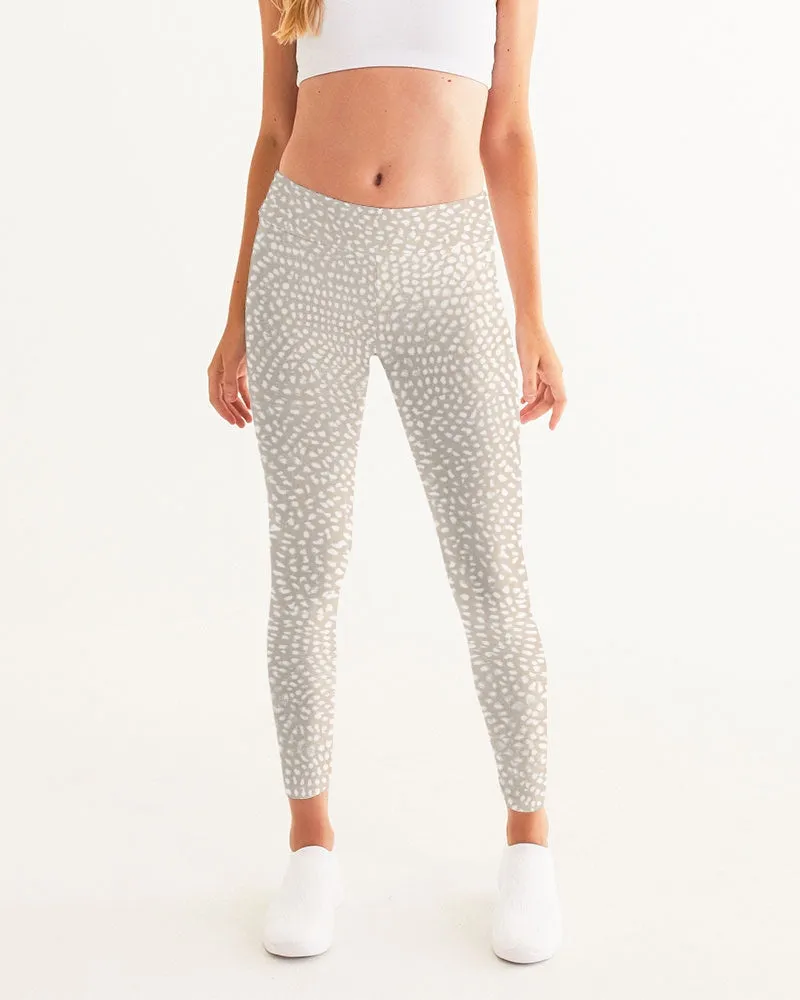 Cottage Cream Yoga Leggings