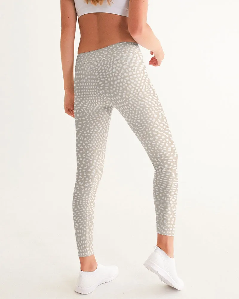 Cottage Cream Yoga Leggings